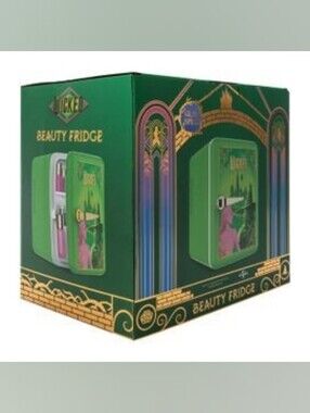 Wicked Beauty Fridge – Green with Pink Artwork